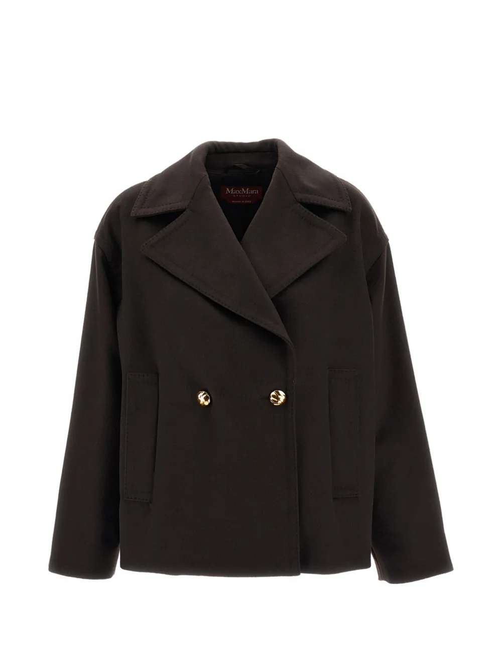 Max Mara Caban doppiopetto - Marrone