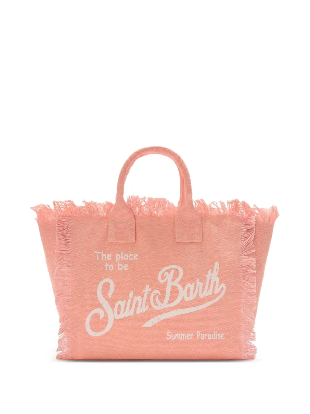 MC2 Saint Barth sac cabas Colette à logo imprimé - Orange