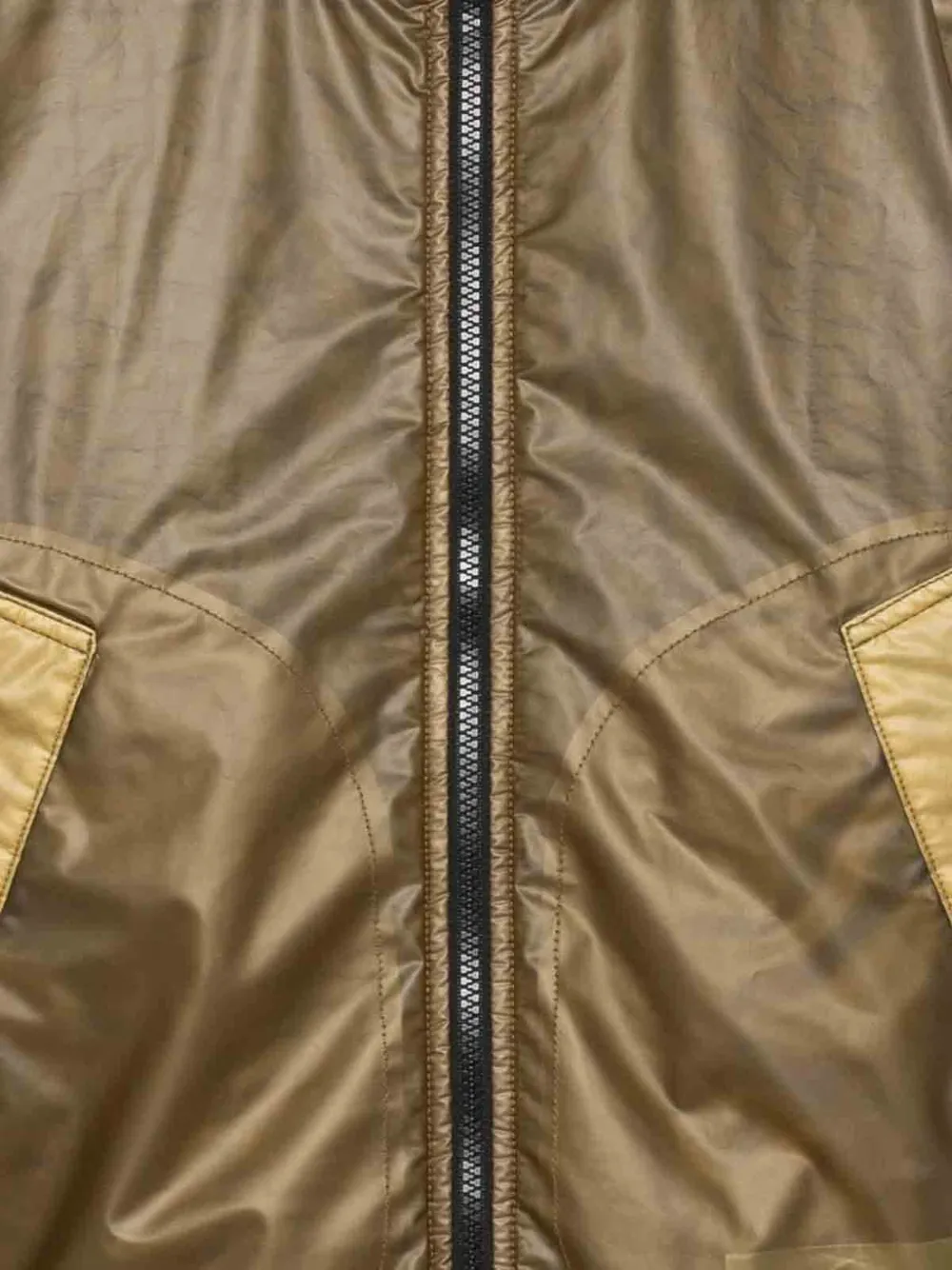 Stone Island Junior Regenjack met capuchon Bruin
