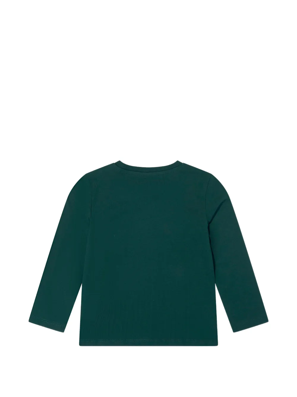 guess kids bear-print logo T-shirt Groen