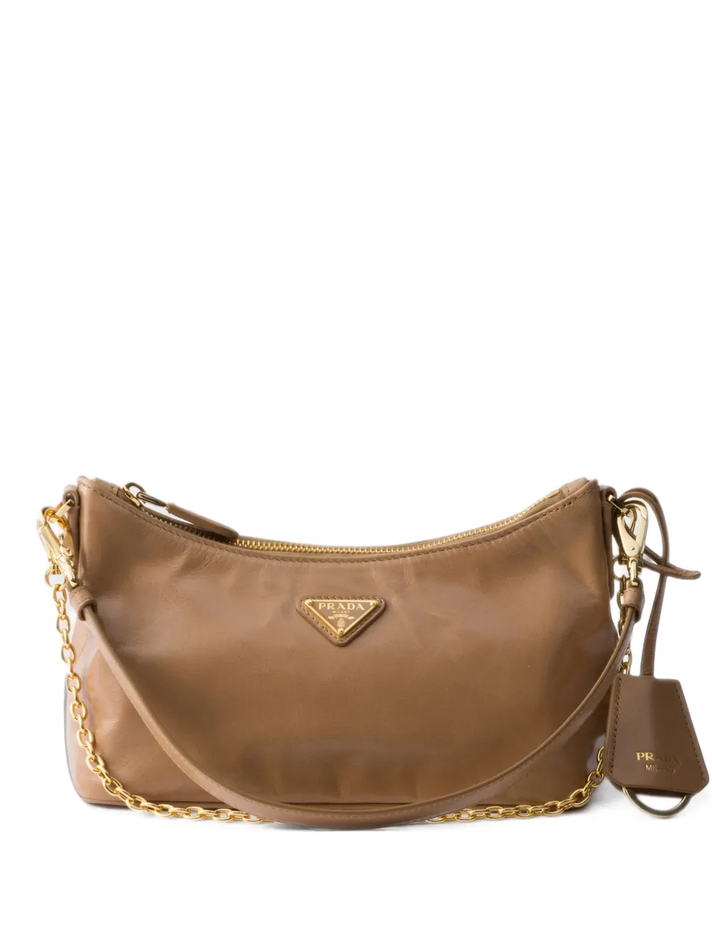 Prada leather shoulder bag