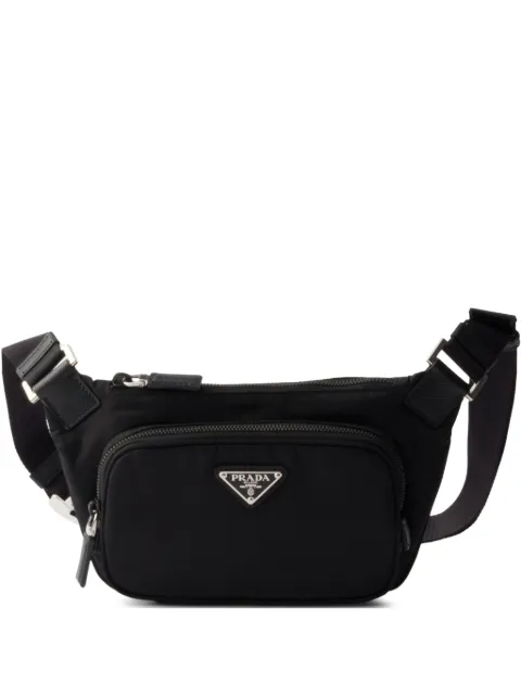 Prada Re-Nylon and Saffiano leather shoulder bag