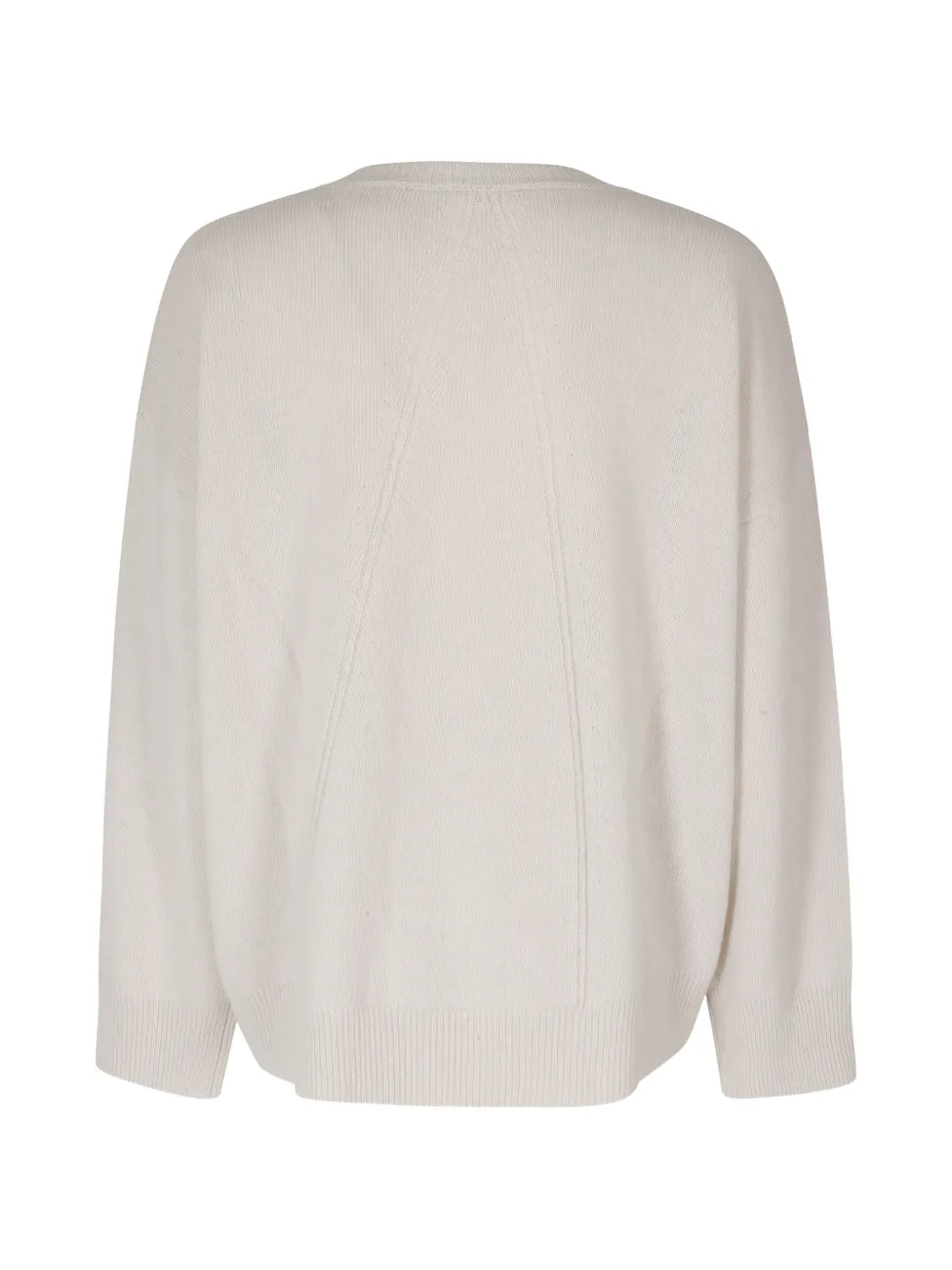 Roberto Collina V-neck knitted sweater Wit