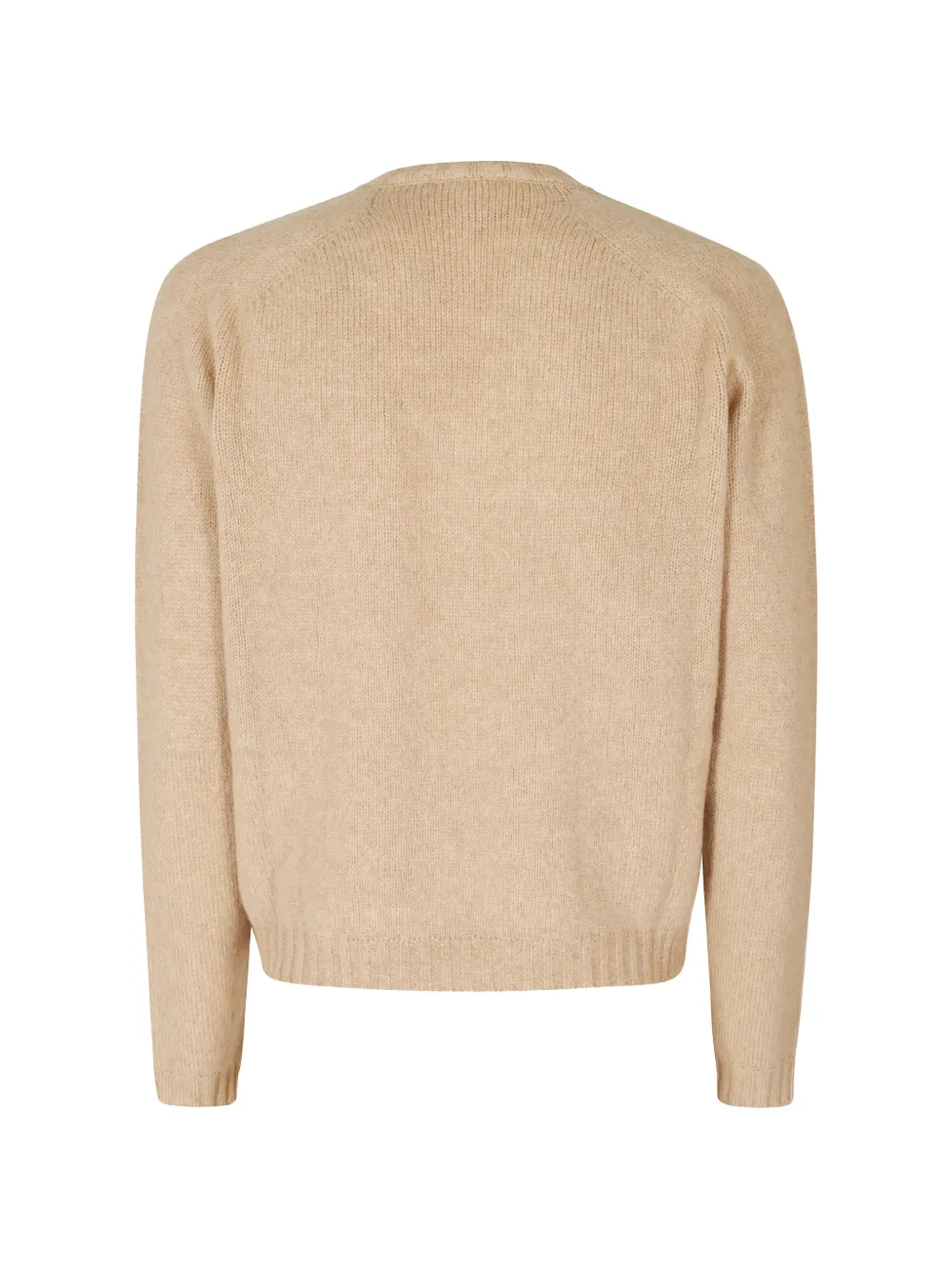 Roberto Collina V-neck wool sweater Beige