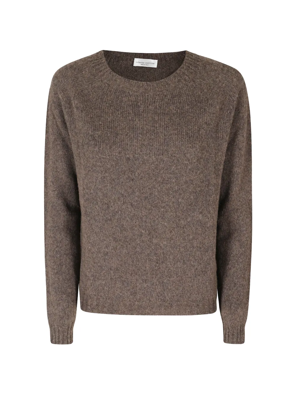 Roberto Collina merino wool crew-neck sweater Bruin