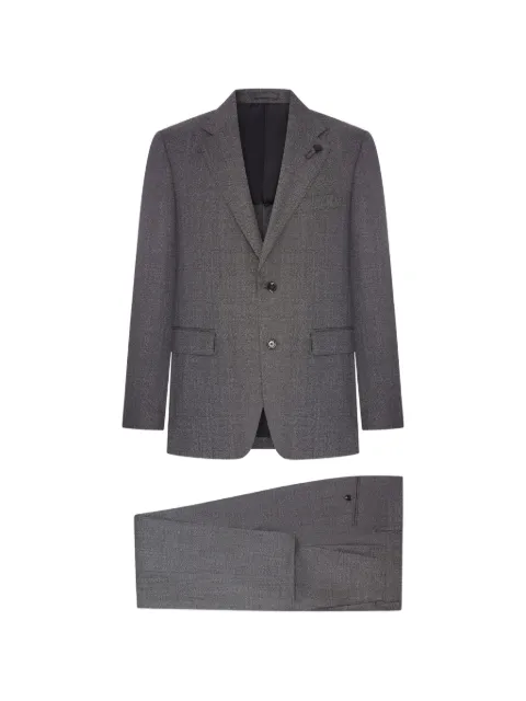 Lardini wool single-breasted suit