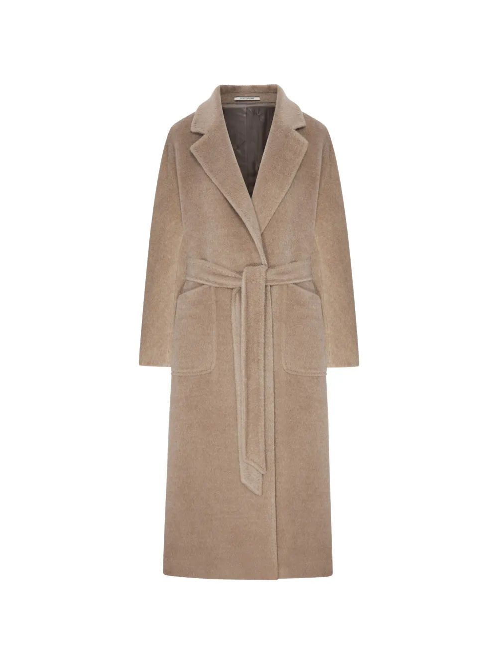 Tagliatore belted wool coat - Neutrals