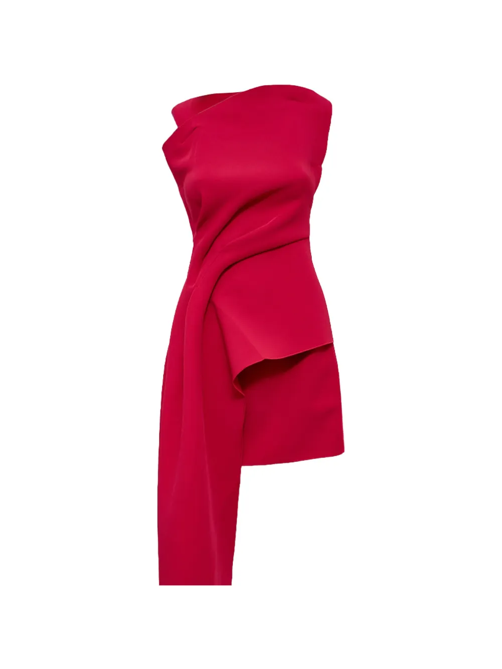Acler Quindus gedrapeerde mini-jurk Rood