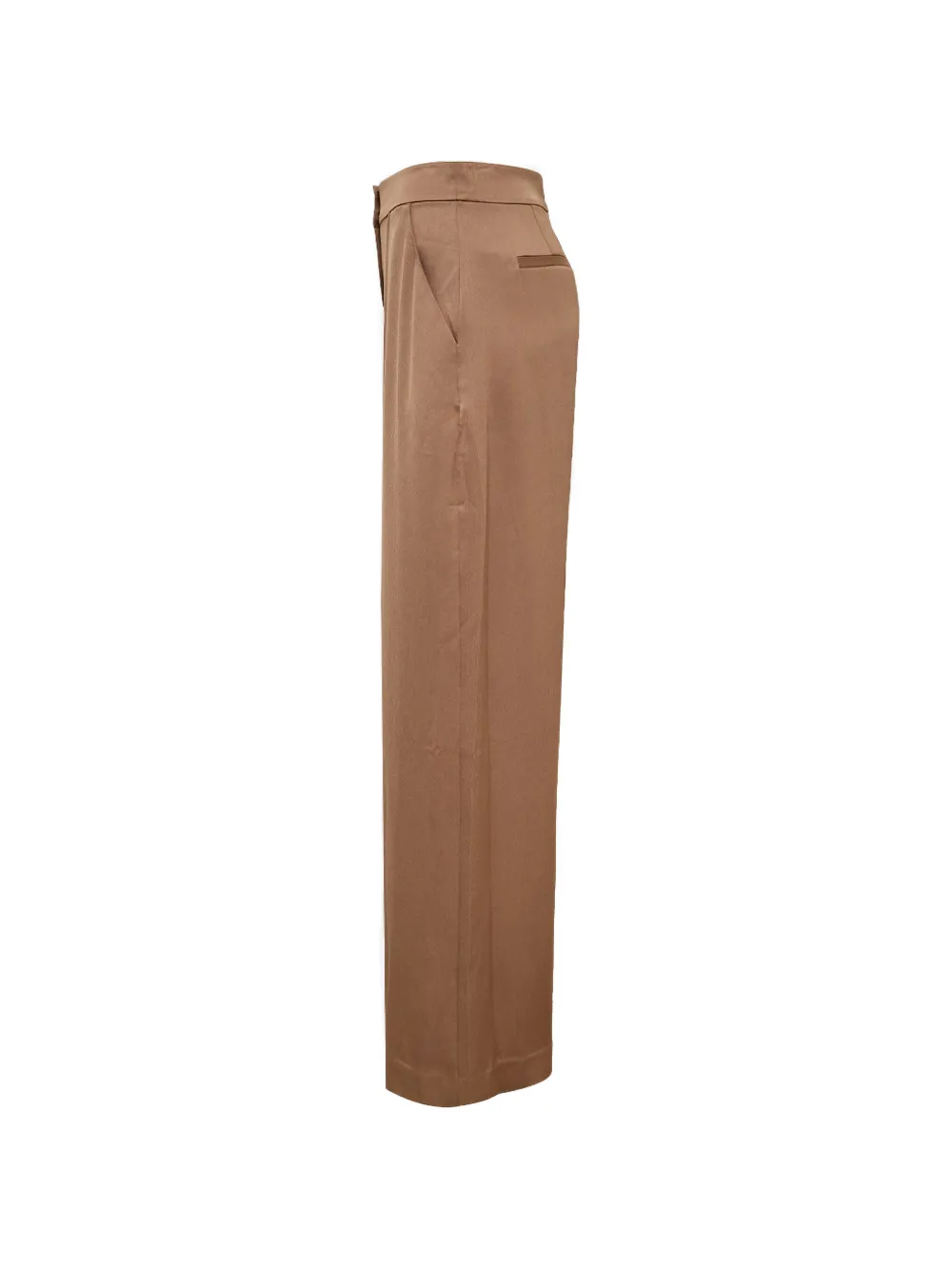 SIMKHAI Kyra satin palazzo pants Bruin