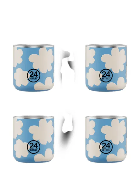 24bottles Daydreaming floral-print cups (set of four)