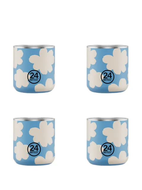 24bottles Daydreaming floral-print cups (set of four)