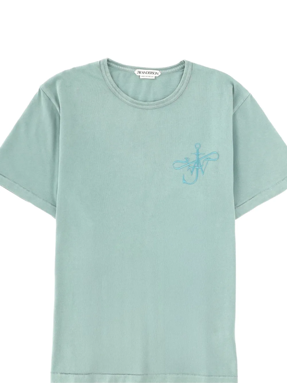 JW Anderson T-shirt met borduurwerk Groen