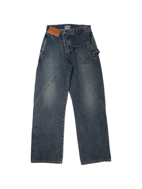 JW Anderson panelled wide-leg jeans