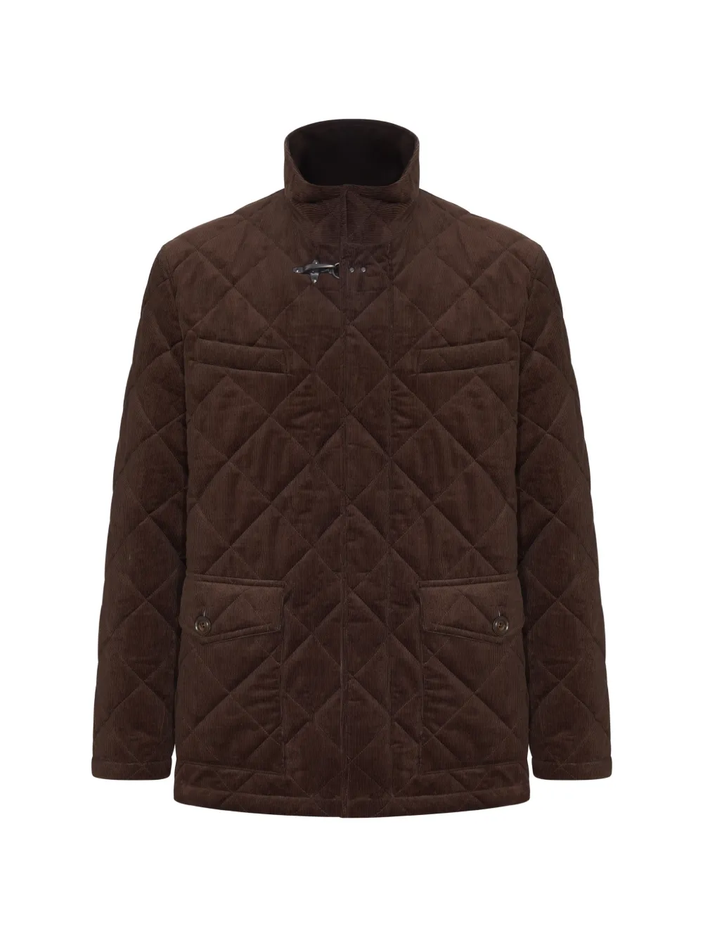 Fay quilted corduroy jacket | marrón | Image 1