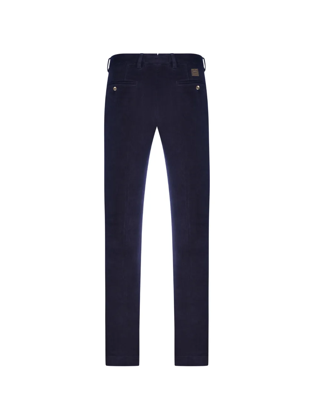 Incotex Ribfluwelen broek Blauw