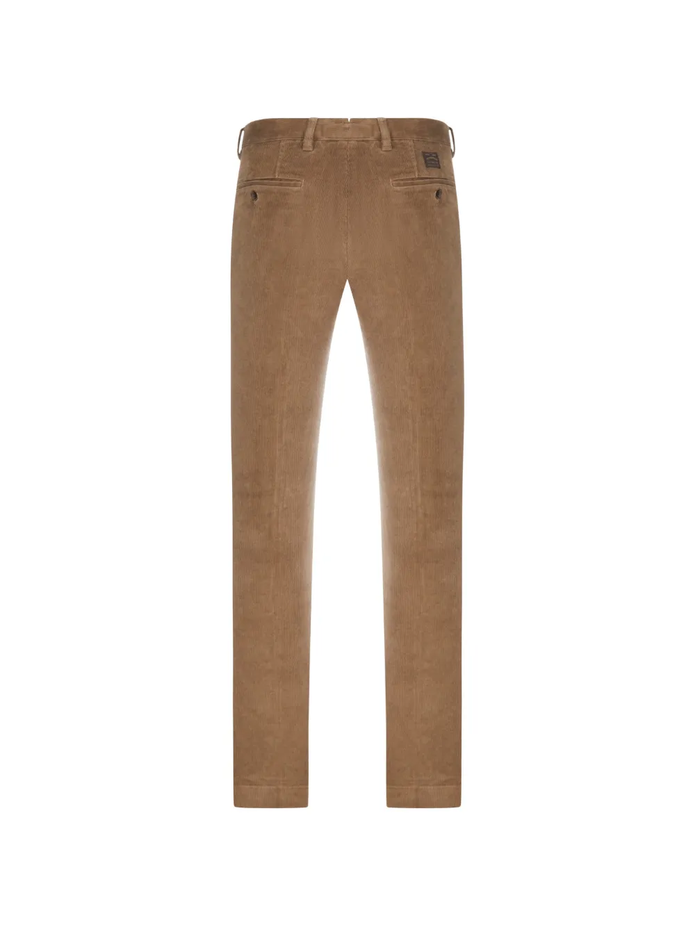 Incotex Ribfluwelen broek Bruin