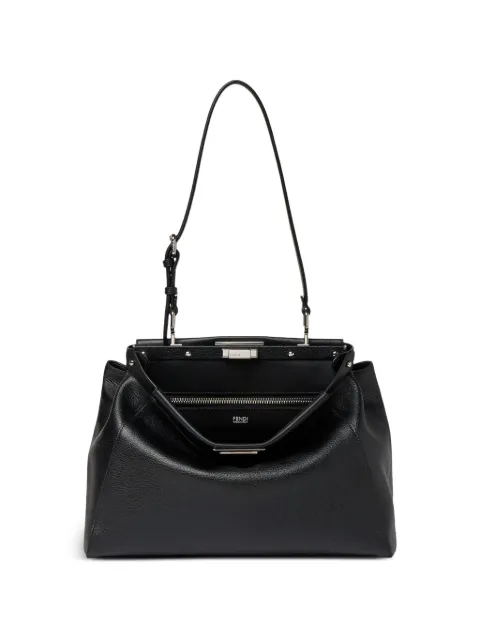 FENDI bolsa de mano My Peekaboo mediana con bordado de espejo