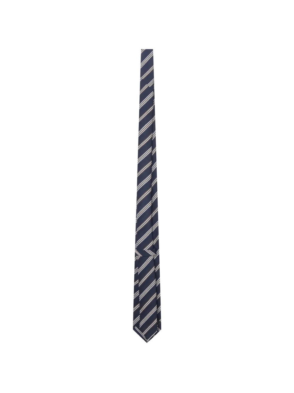 Kiton Wollen stropdas Blauw