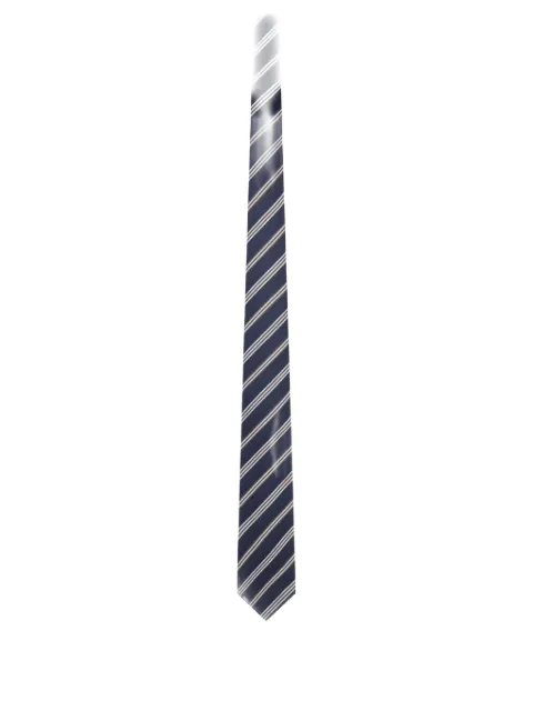 Kiton striped wool tie