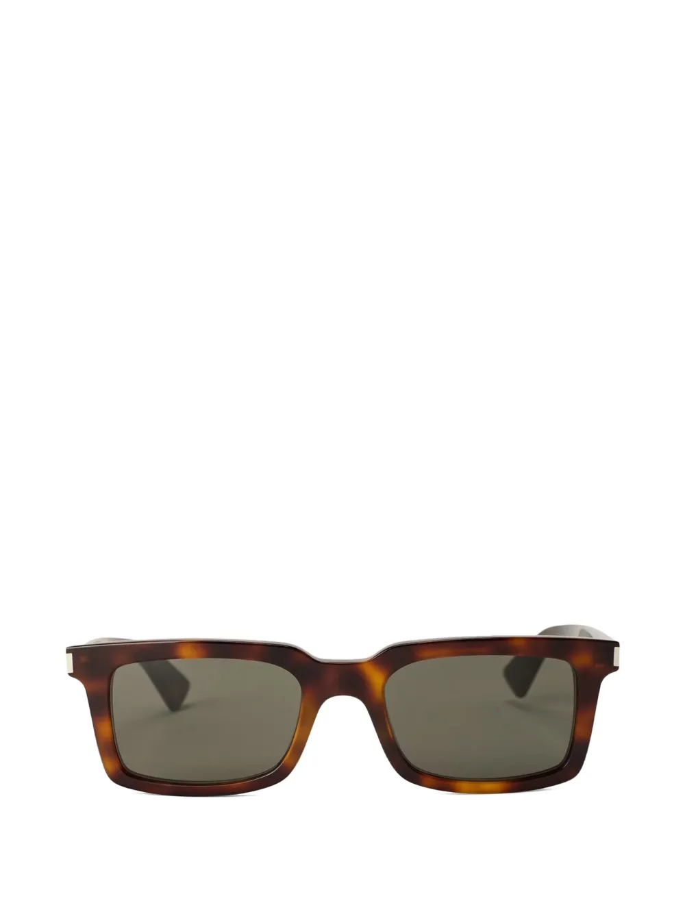 Saint Laurent SL 860 rectangle-frame sunglasses - Braun