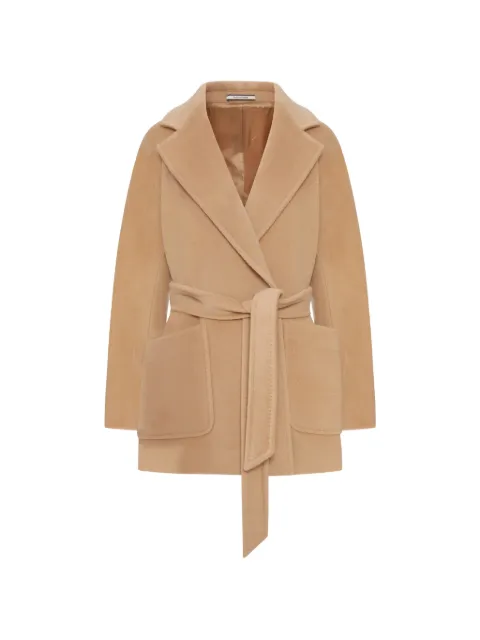 Tagliatore belted wool coat