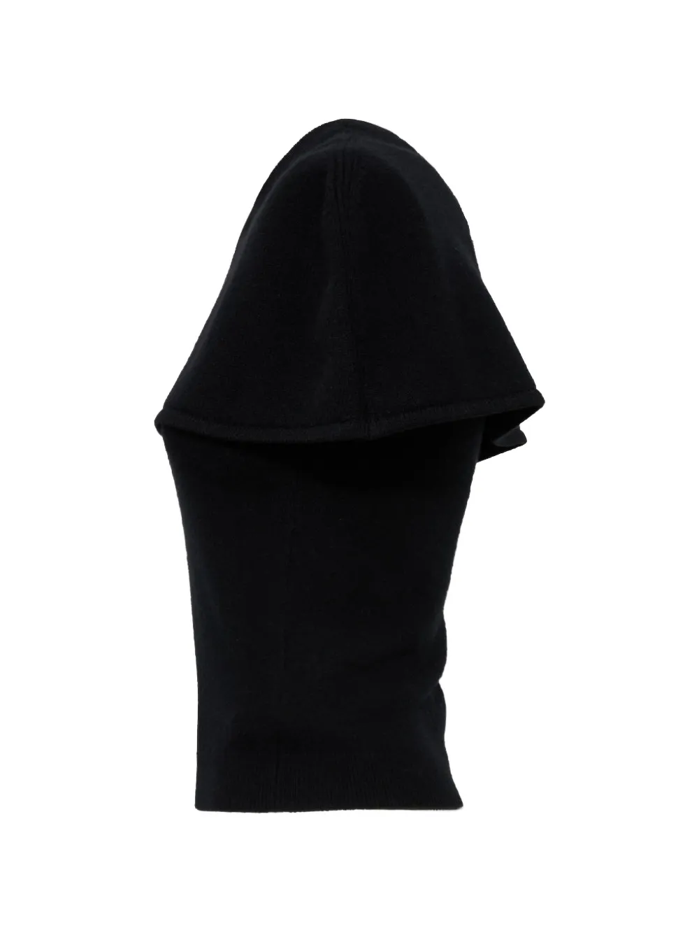 SIMKHAI Yuki Cape Sweater in Black, view 3
