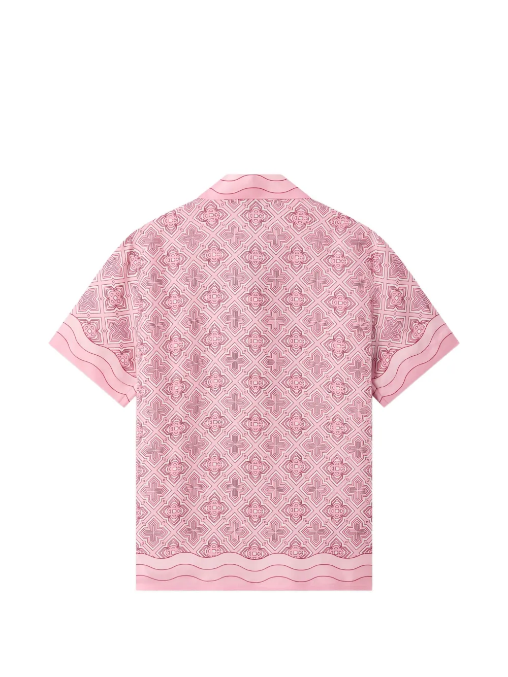 Casablanca Zijden blouse met monogram Roze
