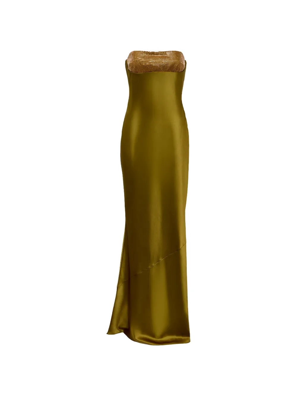 Retrofete robe longue Graziella à ornements - Vert Retrofete robe longue Graziella à ornements - Vert