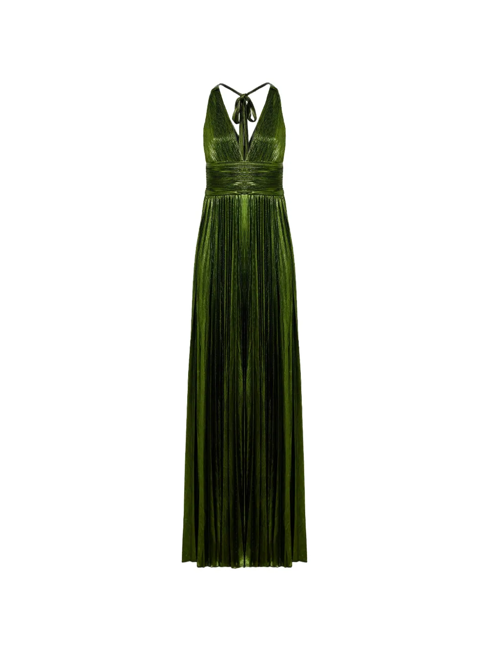 Retrofete robe longue Perindo à design plissé - Vert Retrofete robe longue Perindo à design plissé - Vert