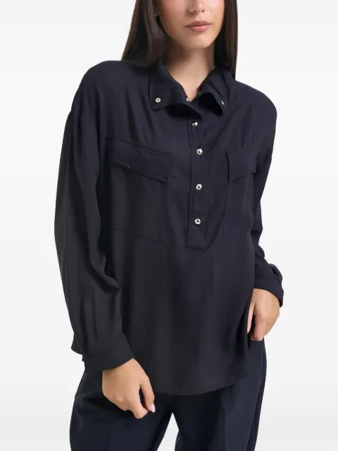 PINKO blouse with pockets and buttons