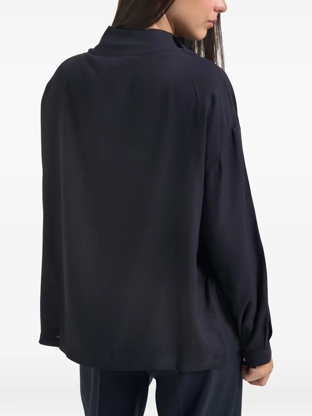 PINKO Blouse met zakken en knopen Blauw