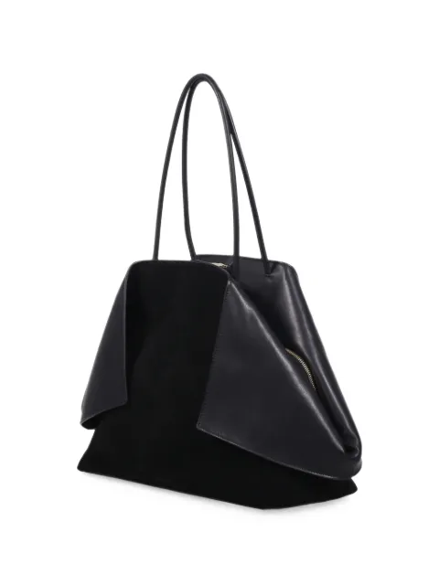 MINOBOSSI Roxanne panelled leather shoulder bag