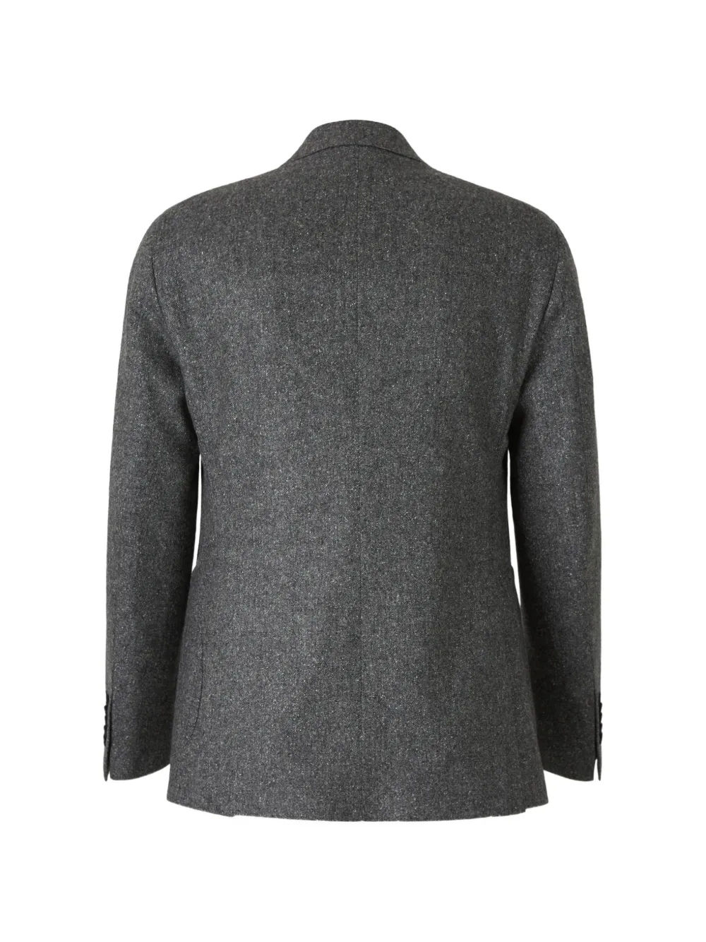 Tagliatore mélange peak-lapel suit - Grey