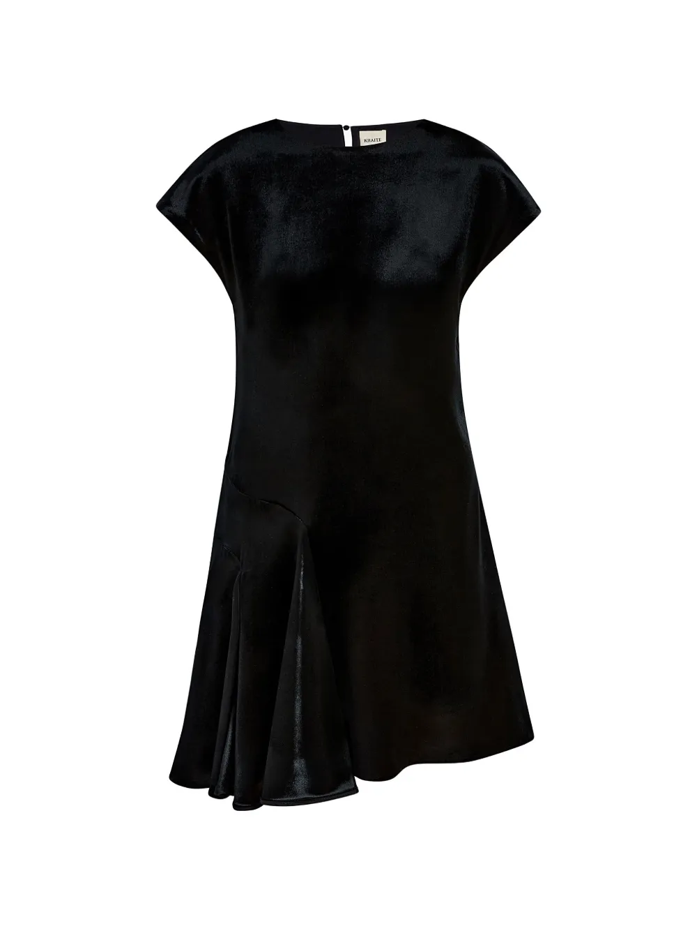 KHAITE Scarla Kleid aus Samt - Schwarz