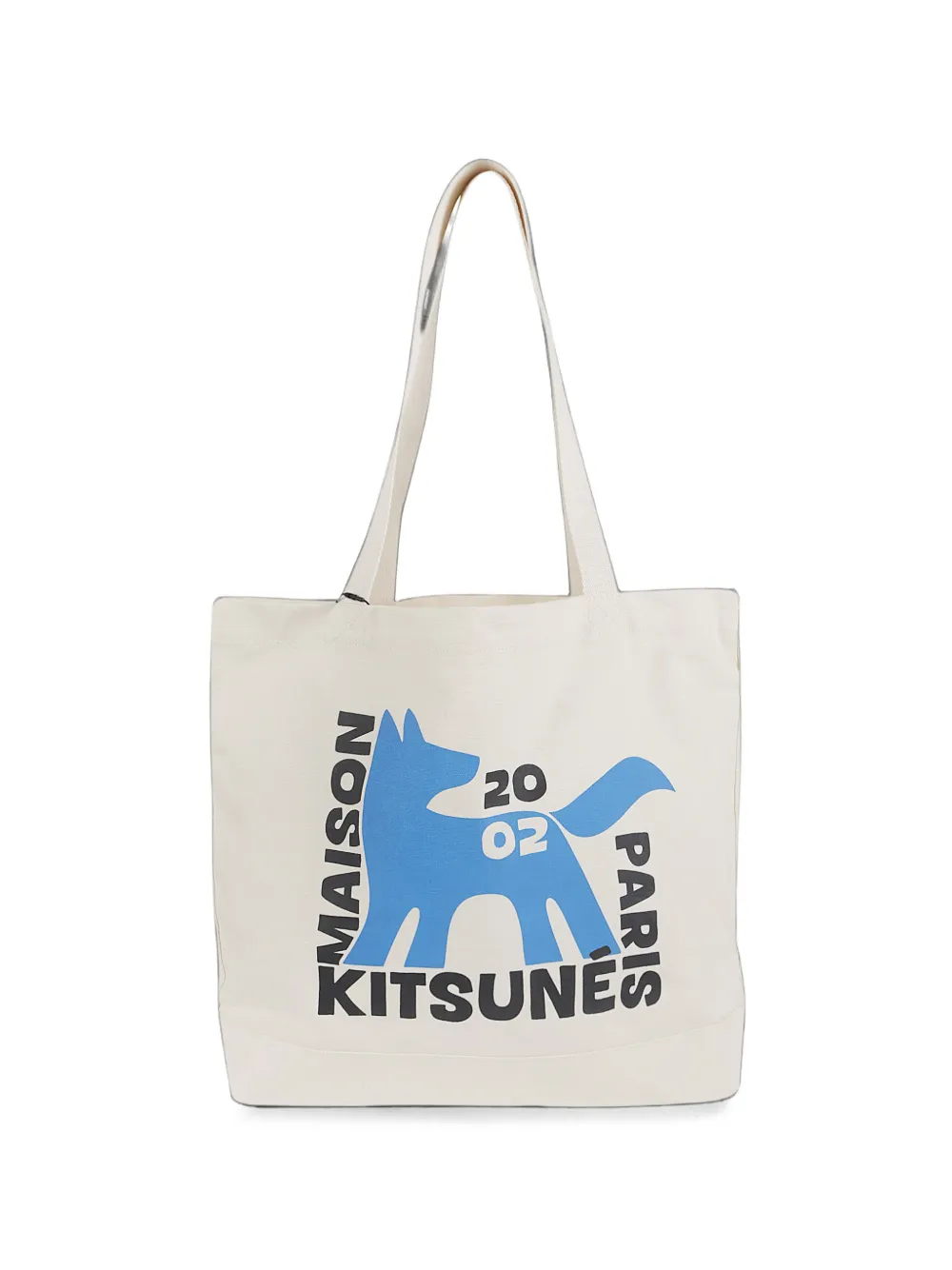 Maison Kitsuné Gallery Fox canvas tote bag