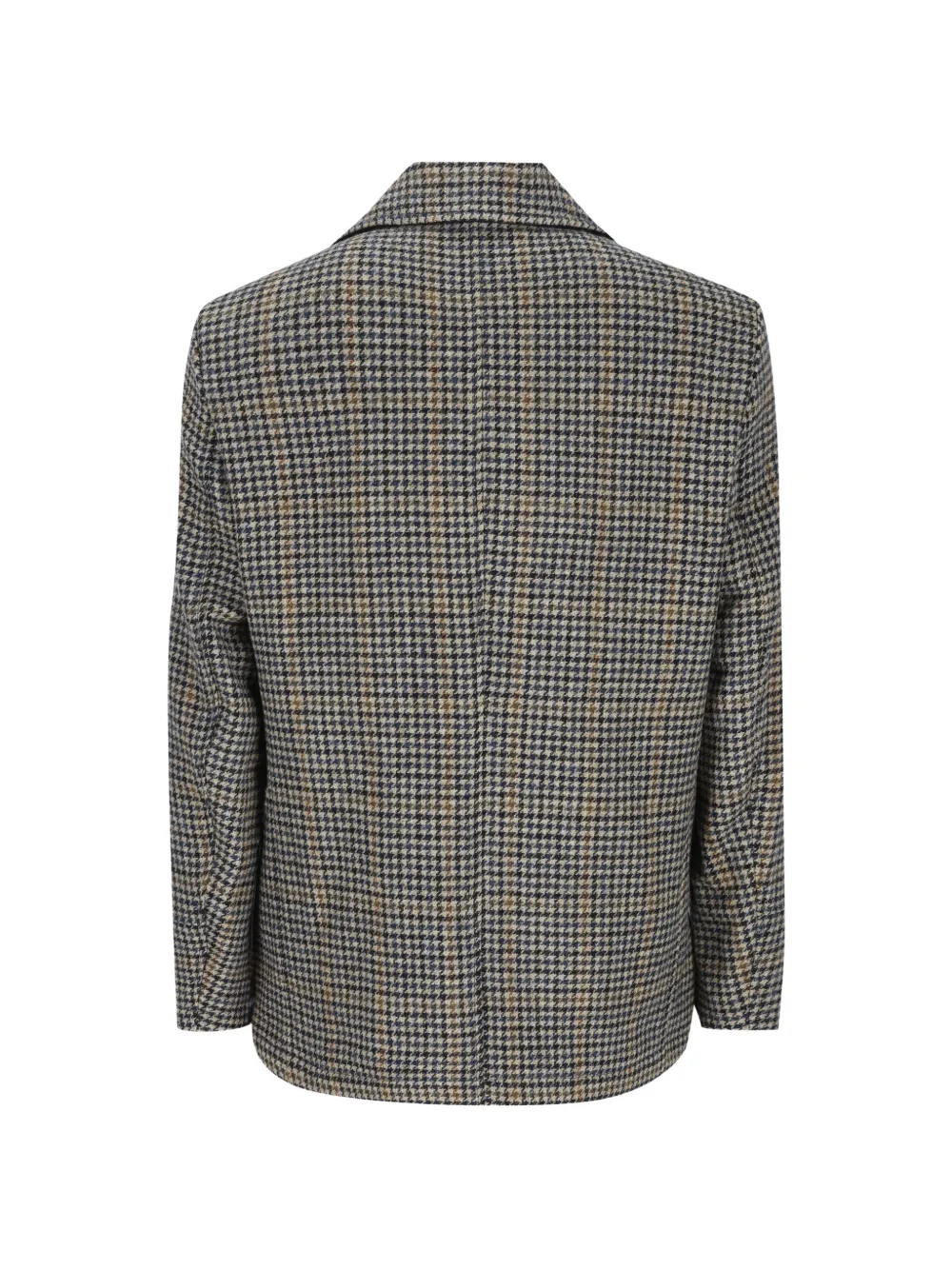 Camplin Jas met pied-de-poule print Beige