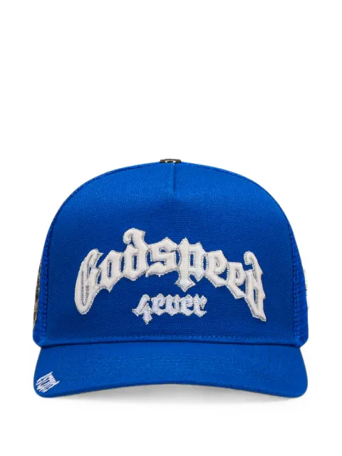 GODSPEED 포에버 자수 트러커 모자