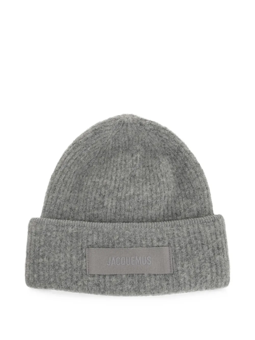 Jacquemus Le Bonnet logo-patch beanie hat