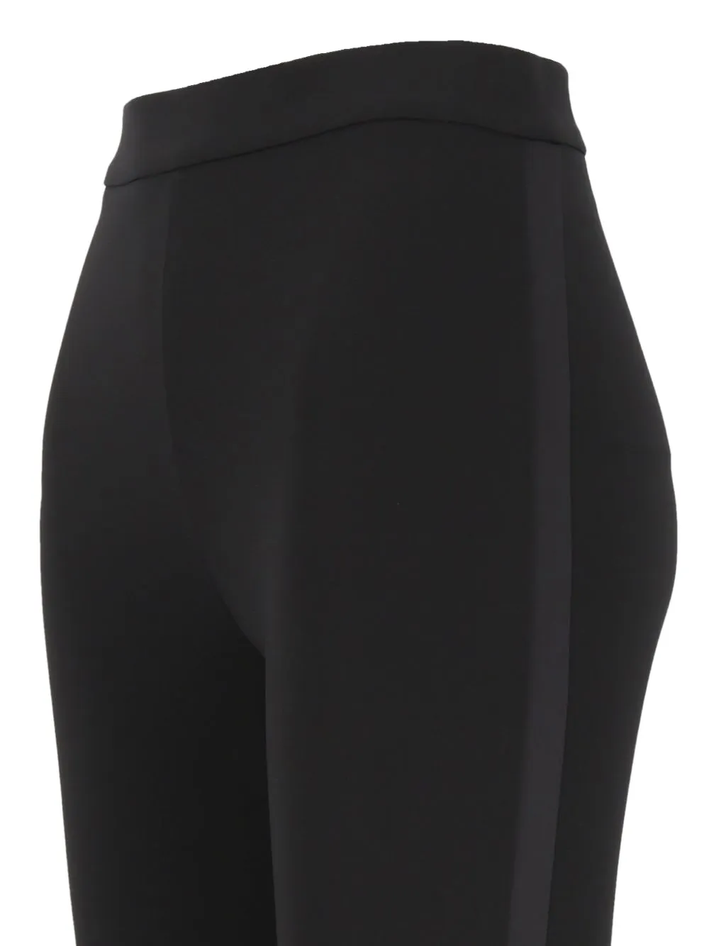 Dolce & Gabbana satin-trim leggings Zwart