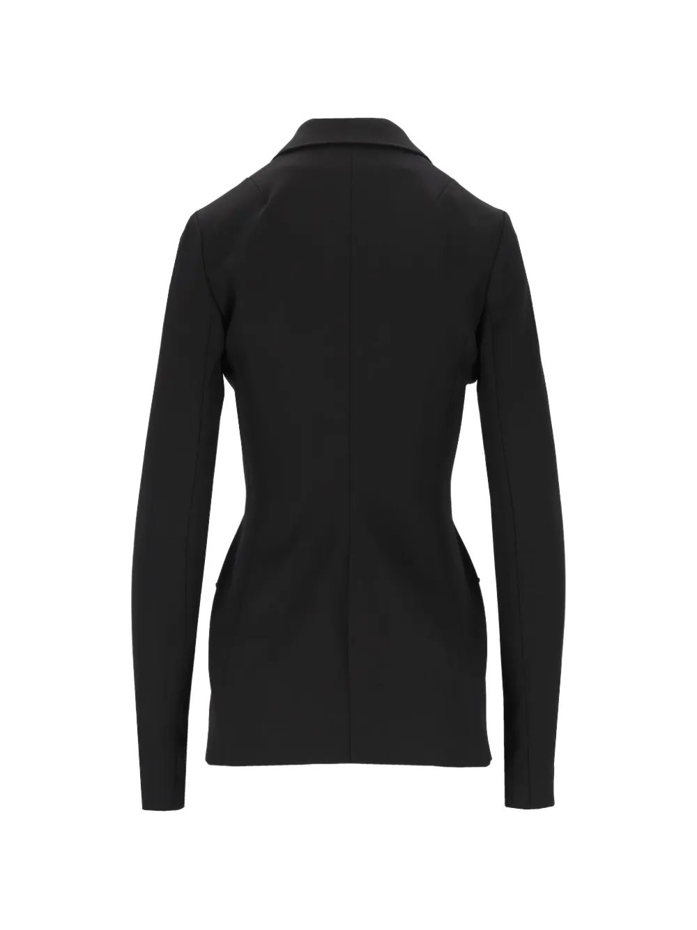 Dolce & Gabbana Wollen jack met dubbele rij knopen Zwart