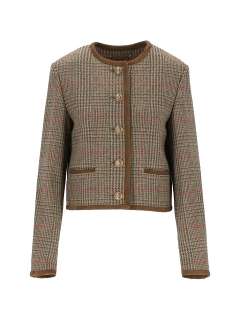 Golden Goose Prince of Wales buttoned jacket
