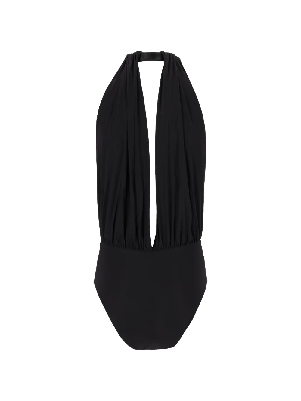 Amazuìn Ember high-neck bodysuit Zwart
