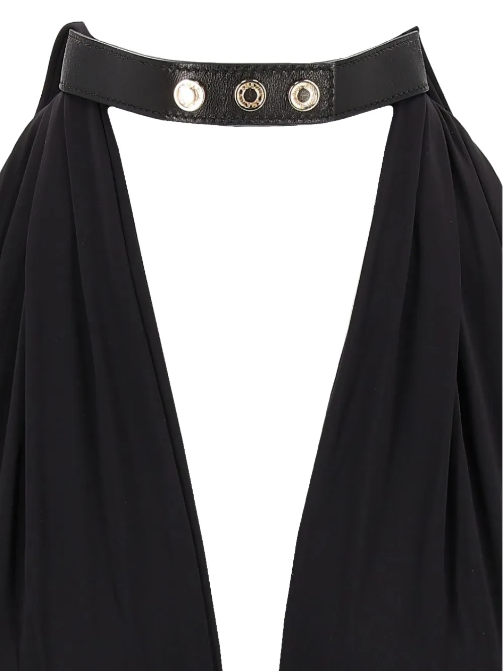 Amazuìn Ember high-neck bodysuit Zwart