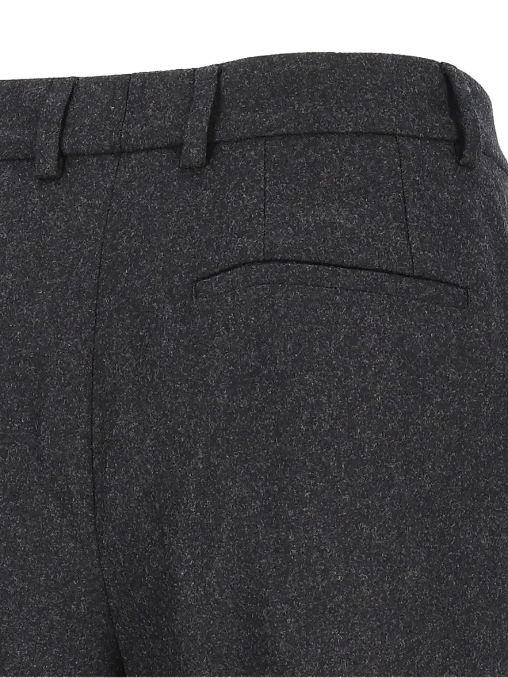 Dolce & Gabbana pleated straight-leg trousers Grijs