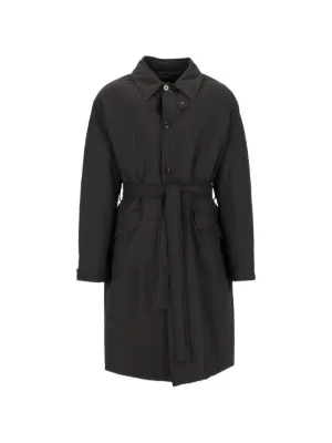 Dolce & Gabbana シングルブレスト トレンチコート | ブラック