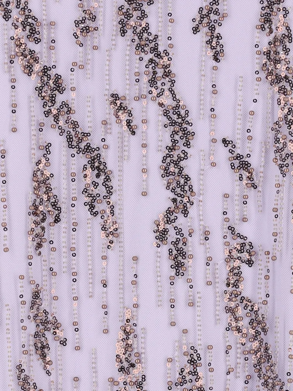 STAUD Aviva sequin-embellished midi skirt Paars