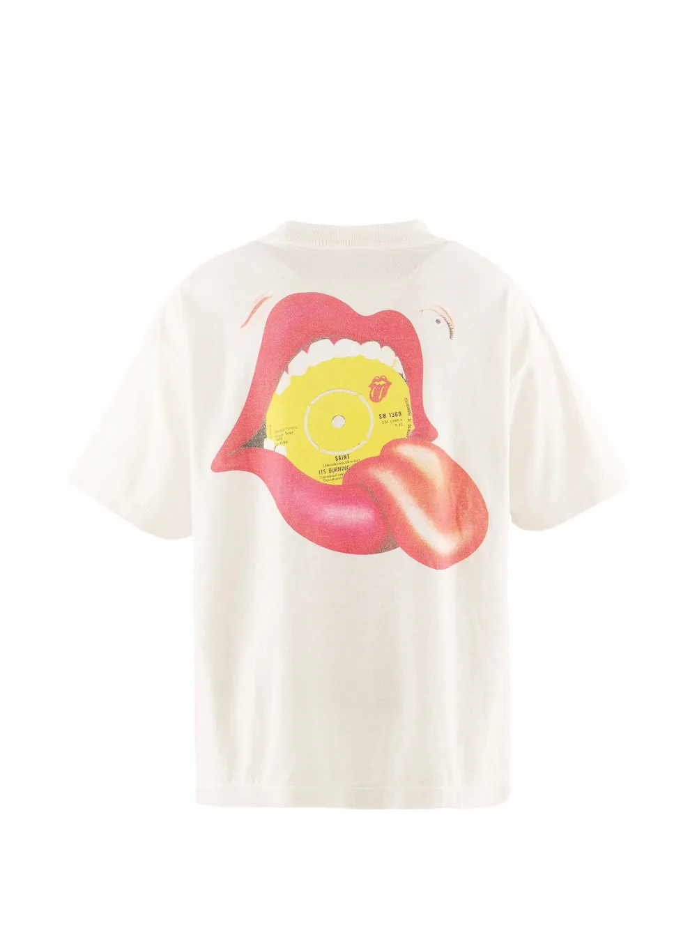 SAINT MXXXXXX T-shirt met print Beige