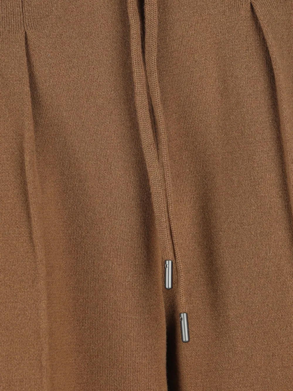 Max Mara pleated drawstring trousers Bruin