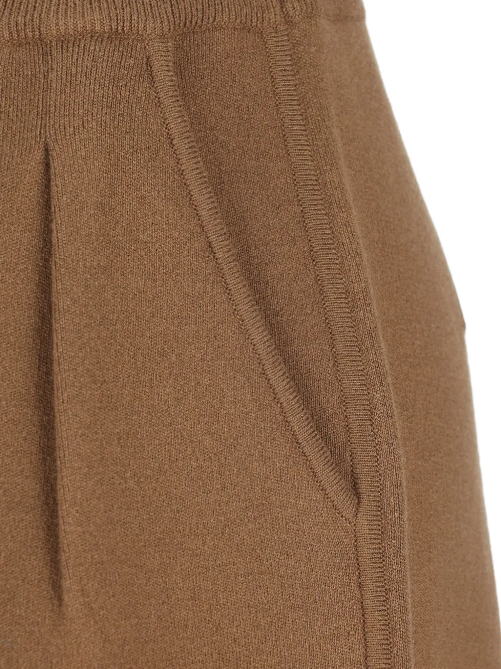 Max Mara pleated drawstring trousers Bruin