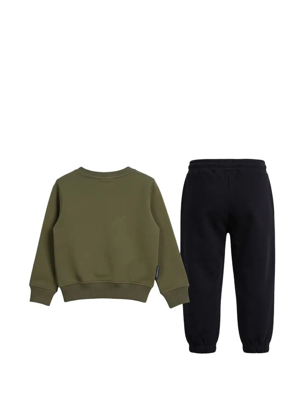 John Richmond Junior Trainingspak met logoprint Groen